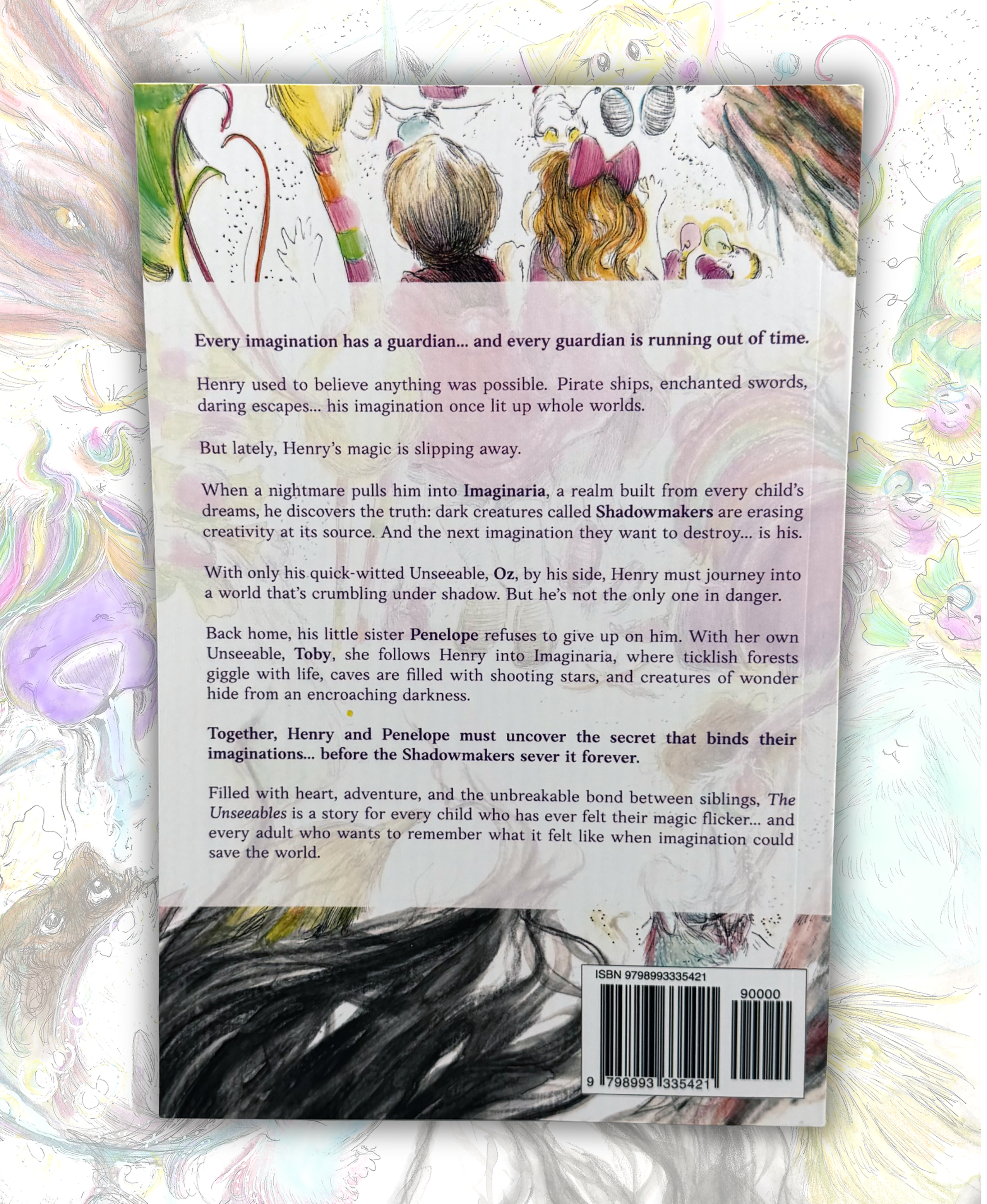The Unseeables: Penelope's Edition (Author signed and hand decorated)